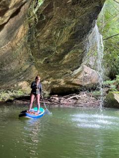 Safari Tent Glamping in Grayson Kentucky with Biking Trails Access - 4