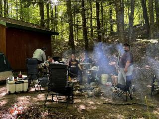Peaceful Cabin with Comfortable Bunk Beds Nestled in the Trees near White Lake, Wisconsin - 4