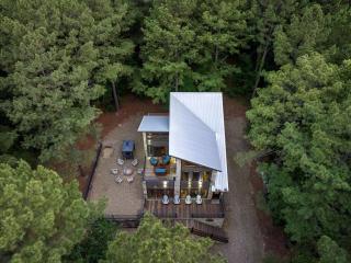 Modern Two-Story Cabin with Hot Tub, Game Loft & Fire Pit in Southeast Oklahoma - 2