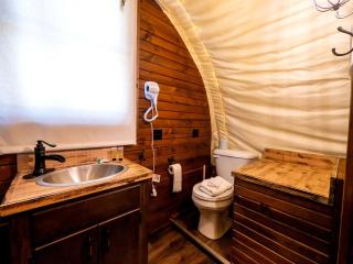 Cozy Covered Wagon for a Unique Glamping Experience in Beaumont, Kansas - 7