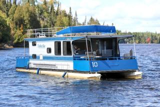 Spacious Cabin-Style Houseboat with Water Slide and Upper Deck Views Near Birch Lake, Babbitt, MN - 4