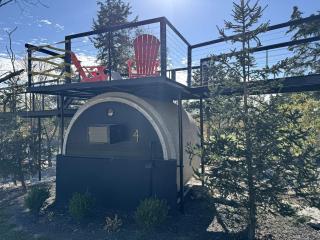 Peaceful Tube Vacation Rental with Fire Pit in Danville, Kentucky - 4