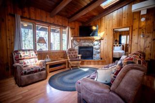 Spacious Lakeview Cabin with Large Deck & Rock Fireplace Near Babbitt, Minnesota - 7
