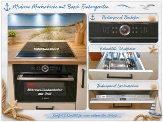 Albatros Komfort-Sterne-Appartment 025 mit WLAN, Balkon Tiefgarage in Tossens, Nordsee, ggü Center Parcs - 2