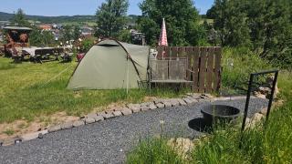 Camping im Igluzelt im Privatgarten mit warmer Lutzmatratze und Komfort Schlüchtern Main-Kinzig - 0