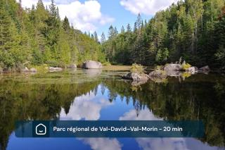 Chalet Montagnard with Private spa & pool, Lake & Nature - 9