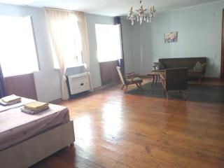 large bedroom with two separate beds - 4