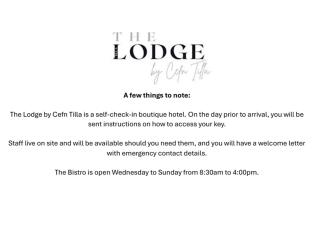 The Lodge by Cefn Tilla - 8