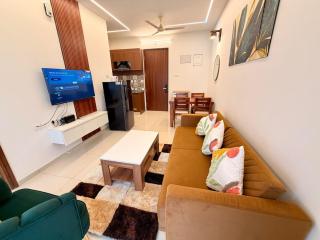 Nibidanstays 1Bedroom Apartment Adora, Goa Amoret Homes - 7