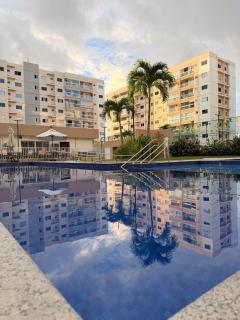 Vista Real Aruana AP 2 quartos com ar tv smart e piscina - 0