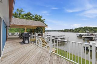 Spacious Lakefront Home w/ Private Dock, Decks, Game Room & Firepits at the 12mm - 5