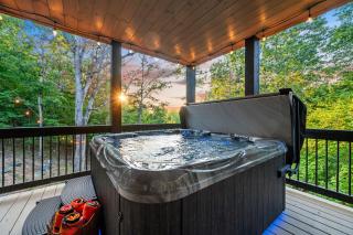 Luxury Mountain Cabin with Hot Tub & Game Room - 3