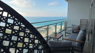 1BR New Alamein Towers - Sea & Lagoon View - North Coast شقة فندقية غرفة و صالة ابراج العلمين الجديدة - فيو بحر دايركت - الساحل الشمالي بجوار Rixos Premium Alamein - 8