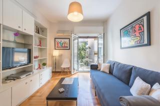 Koukaki's Haven 2BR Apt 7' to metro - 0