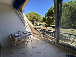 Studio confortable avec terrasse, piscine, parking privé, à 100m de la plage - 4 pers - FR-1-731-79 - 3