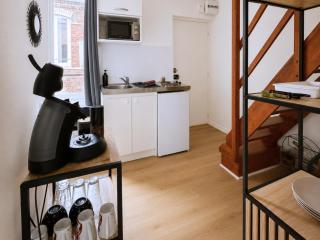 ꨄ Duplex centre - gare - Rare - 5 pers - Saint-Quentin - 5