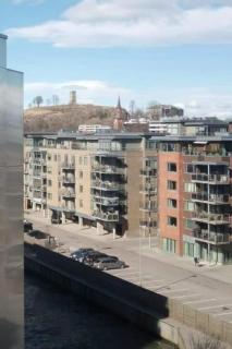 Dockside with elevator,harbour, centrum walk area - 3