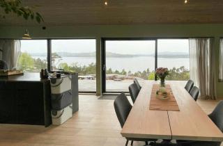 Architect's Cabin With Sea Views In Skjold - 6