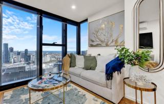 Skyline Luxury on Collins St Level 40 Balcony - 0