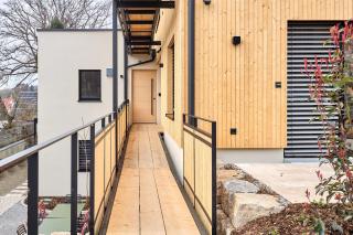 seeglueck ROSENHOF - naturnah Wohnen im Holz100-Vollholzhaus mit Whirlpool und Garten - Constance - 3