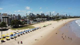 Flat pé na areia jardim Oceania vista mar em jampa - 7