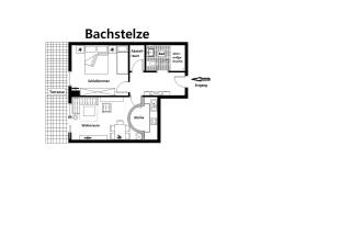 Haus Sonnenwinkel 2-Raum-Wohnung Bachstelze - 2