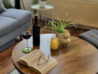 Gästeliebling, Apartment Piepmäker mit Parkplatz und Terrasse, Bahnhof fußläufig - 9