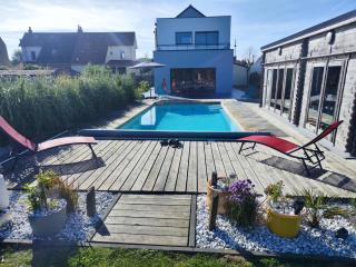 Villa Oriel avec piscine privée à NEUFCHATEL-HARDELOT - 6