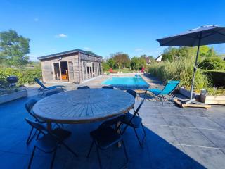 Villa Oriel avec piscine privée à NEUFCHATEL-HARDELOT - 9