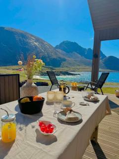 Panoramic Seaside Cabin in Vesterålen - Arctic Ocean Views - Close to the Beach - 5
