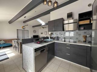 Maison proche plage - 5 pers. - 6
