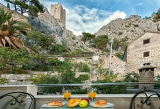 In the middle of the old town of Omis - 0