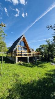 A-Frame Cabin with Private Hot Tub & Views - Chiang Rai - 0