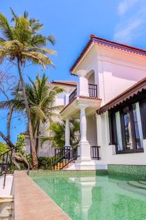 ELIVAAS Villa Seine Indo-Portuguese 3-BHK villa with a Kid's Room, Private pool Near Candolim Beach - 0