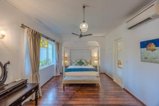 ELIVAAS Signature Villa Seine Indo-Portuguese 3-BHK villa with a Kid's Room, Private pool Near Candolim Beach - 7