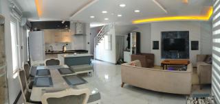 ELIT1 Villa 12Plus BEDS FULL TRIPLEX VILLA in BELEK Golf area with PRIVATE POOL & GARDEN WIFI NETFLIX Full Kitchen & Bed Equipments Air Conditions free parking - 4