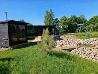Vaitų Riešutynė - Big shipping container house - 9