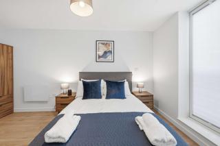 Modern 1 Bed Apartment in Birmingham - Sleeps 3 - 9