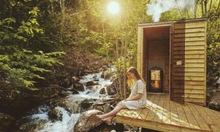 Retreat by the Falls & Riverside Sauna - 3