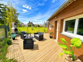 la cabane du bord'du'raz - Terrasse & Parking - 9
