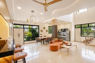 Alaya Stays Autum Villa Pet-friendly 4-BHK Villa with Private pool, Game Zone, Indoor Bar and Garden - 8