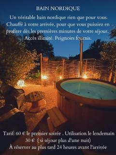 Domaine de la Mance - Maisonnette avec cheminée, bain nordique en supplément - 6