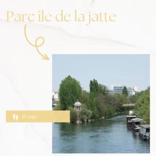 L Escale Air - 10 min from Paris - SNCF train station - Wi-Fi - 8