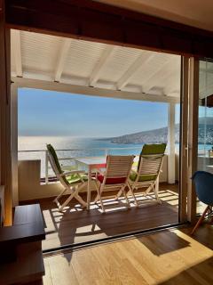 Sunset Seafront Apartment Panorama View - 4