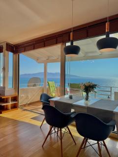 Sunset Seafront Apartment Panorama View - 0