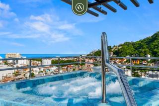 New 1 BR Condo - Rooftop Pool - Romantic Zone - 7