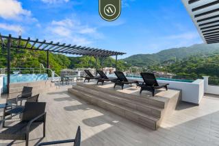 New 1 BR Condo - Rooftop Pool - Romantic Zone - 4
