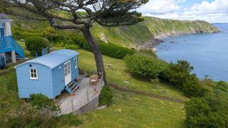 Shepherd's Hut Gorran Haven Panoramic Ocean Views - 4