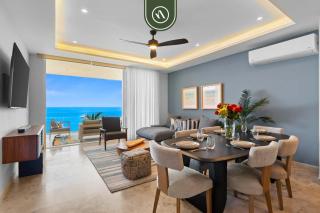 New Stylish 1 BR Condo - Ocean Views - Flex Room - 0
