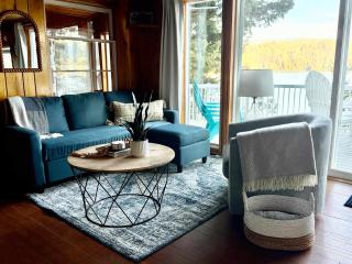 Lakefront Cabin Dock Kayaks & Fire Pit - 3